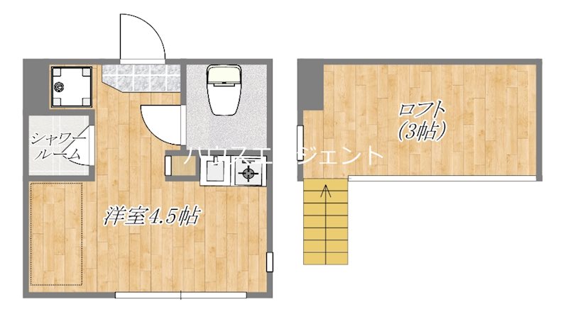 クリエイティブテラス東葛西 101号室 間取り