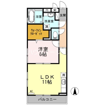 AROUSE 間取り図