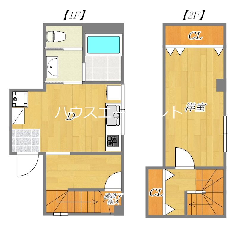 ベルメゾン 102号室 間取り