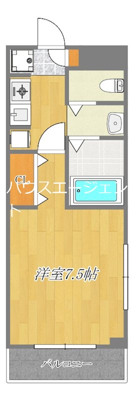 ヴィラフィエーラ 205号室 間取り