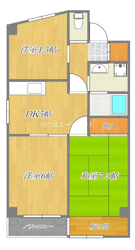 ブリーズ・マリン 401号室 間取り
