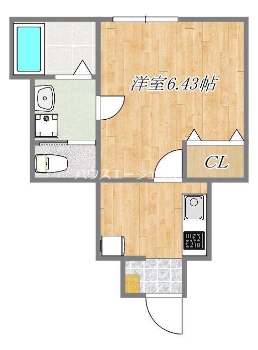 ルシェル葛西 101号室 間取り