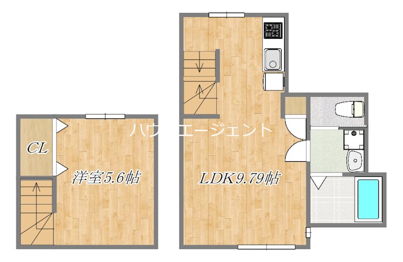 ルシェル葛西 201号室 間取り