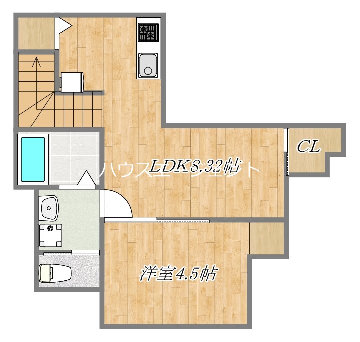 ルシェル葛西 202号室 間取り