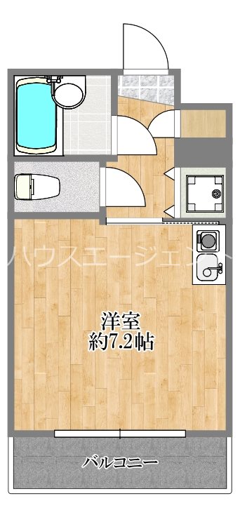 ジャネットビル 404号室 間取り