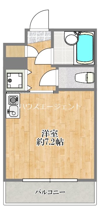 ジャネットビル 509号室 間取り