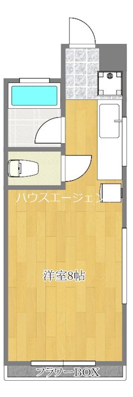 メゾン・ド・立川 206号室 間取り