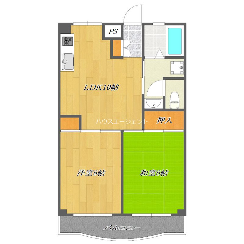 アメニティビラ 間取り図