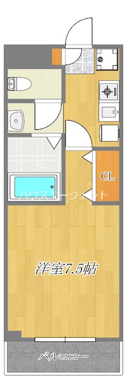 ヴィラフィエーラ 308号室 間取り