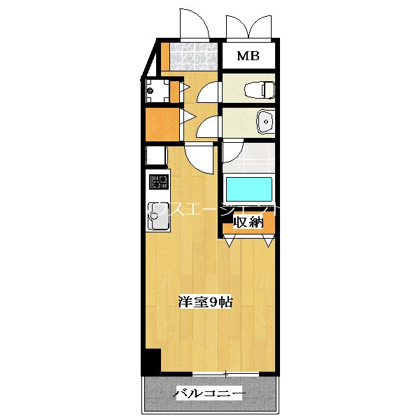 パルティール　　　　　 間取り図