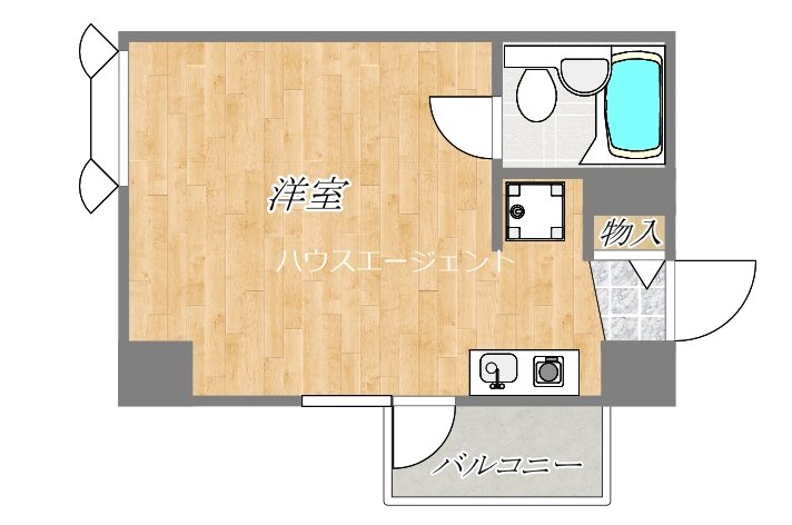 メインステージ西葛西 504号室 間取り