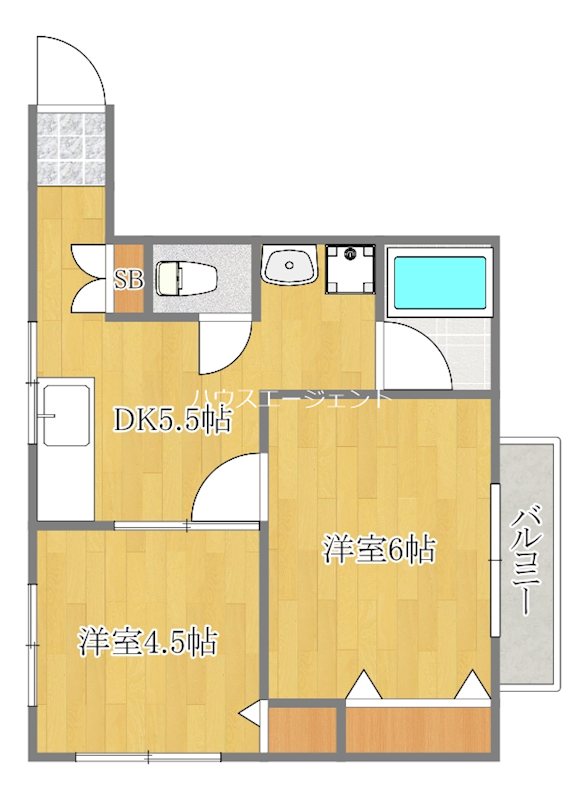 尾山ビル 301号室 間取り
