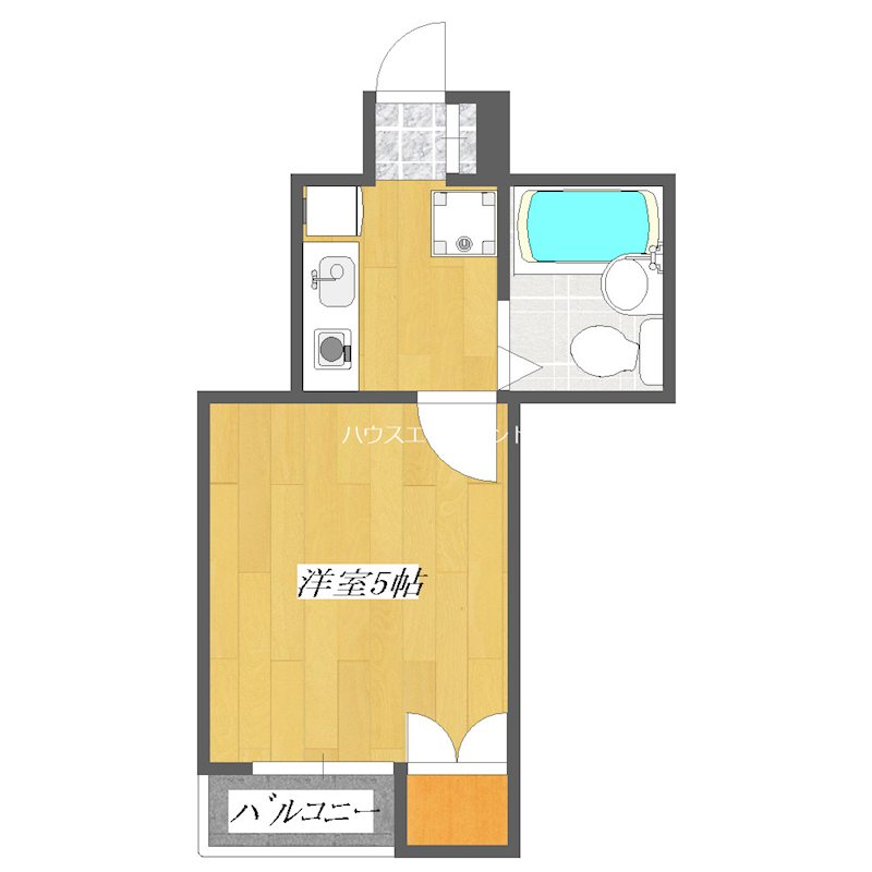東都ハイム 403ｇ号室 間取り