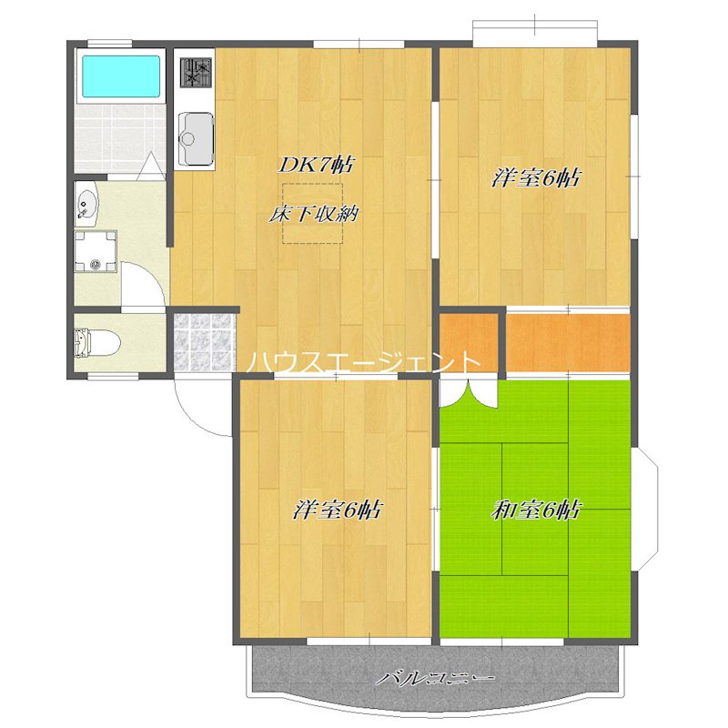 エレガンス 間取り図