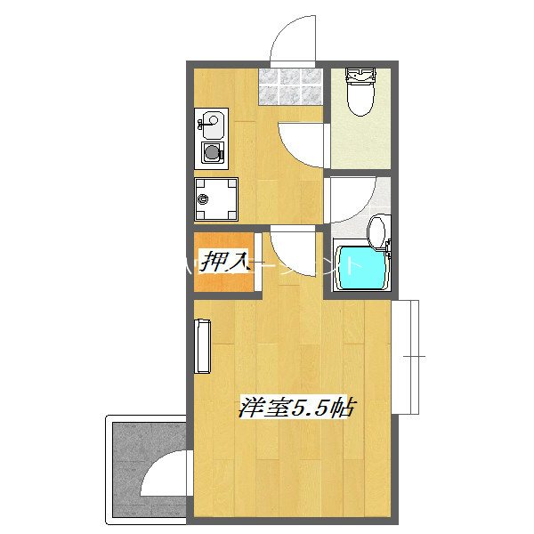 プレシャス西葛西 105号室 間取り