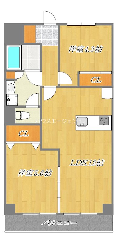 PARK MODERN西葛西 704号室 間取り