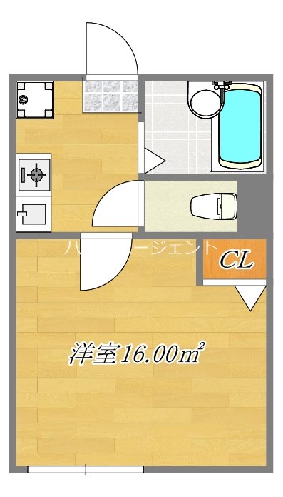 GRACE葛西 301号室 間取り