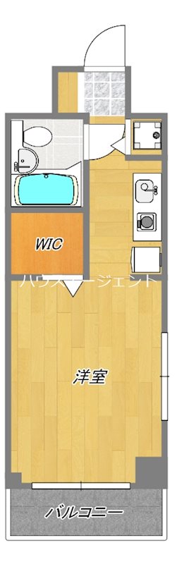 松本ビル 216号室 間取り