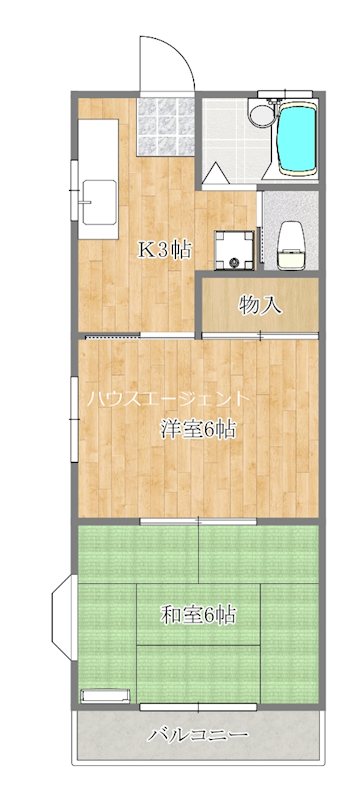 プルミエールマンション 503号室 間取り