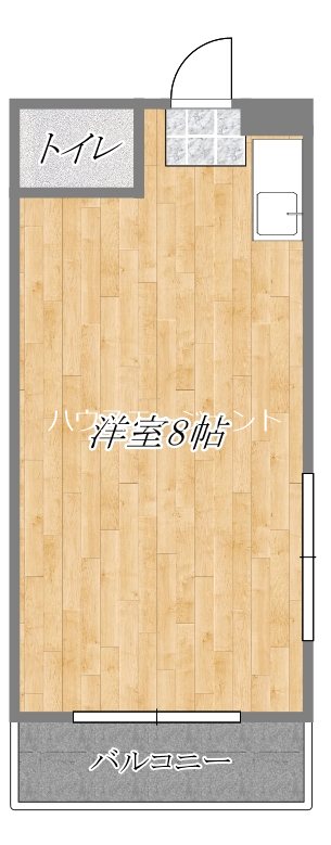 ＮＰ館 201ｔ号室 間取り