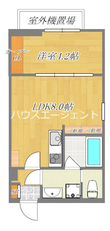 ホライゾンⅢ 間取り図