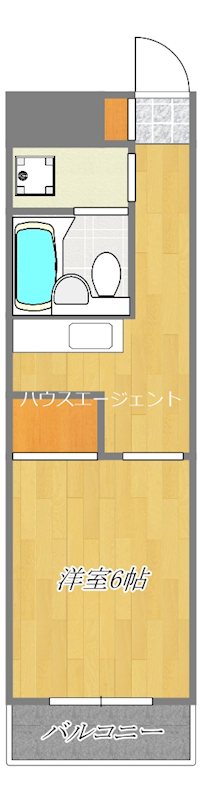 第12頼長ビル 102号室 間取り