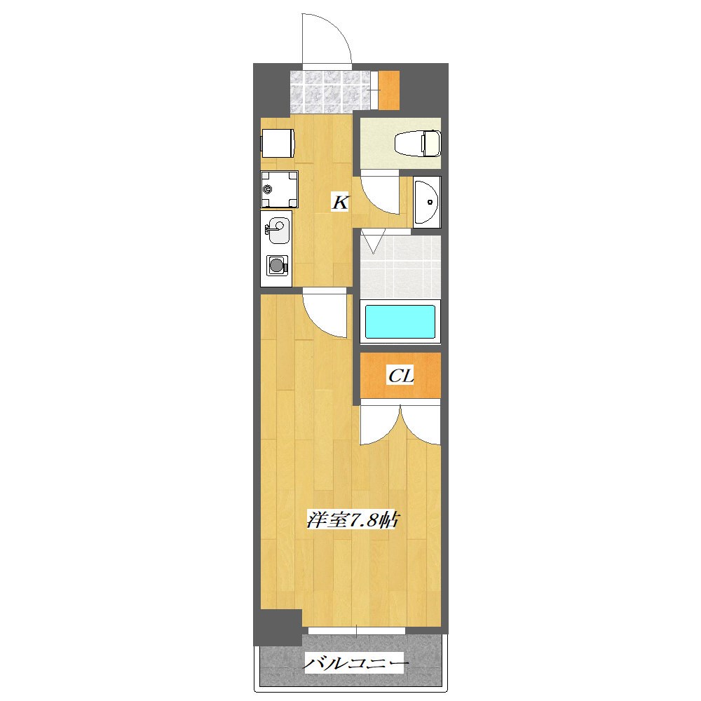 プライムアーバン葛西イースト 106号室 間取り