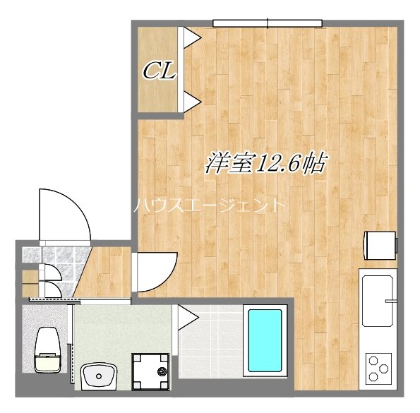 アビエルコート葛西 201号室 間取り