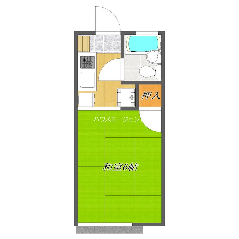 コーポサンライズ 間取り図