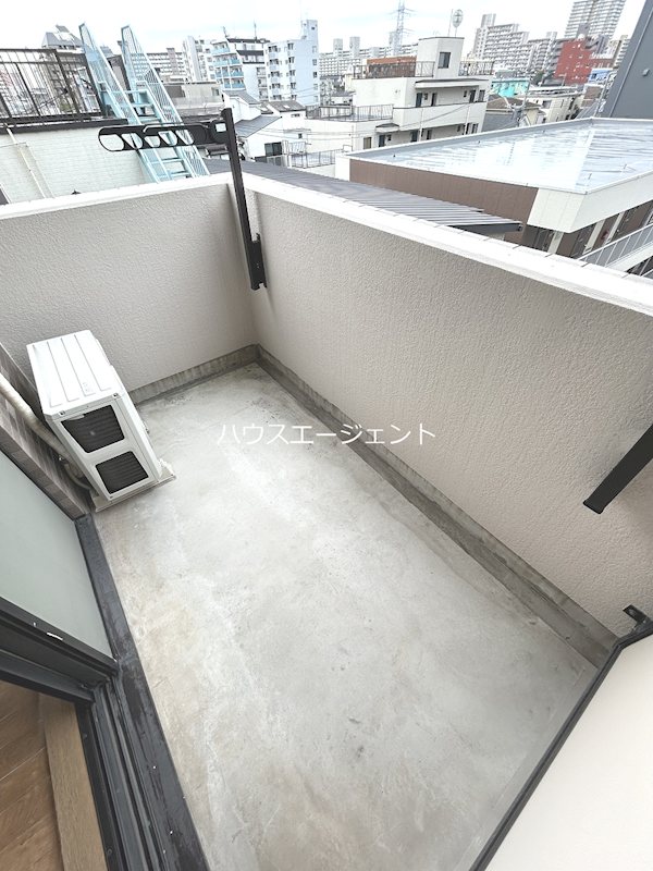 第6ドミール森田 ベランダ