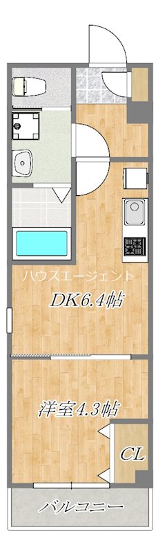 (仮称)ジーメゾン中葛西ローリエ 101号室 間取り