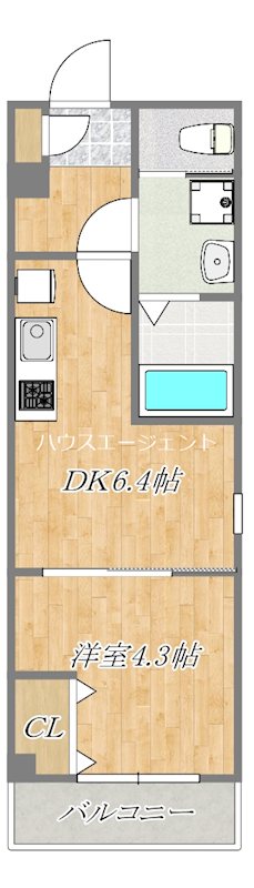 (仮称)ジーメゾン中葛西ローリエ 102号室 間取り