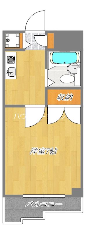 グランドマンション 311号室 間取り