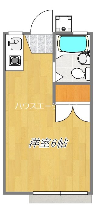 ロゼ７ 722号室 間取り