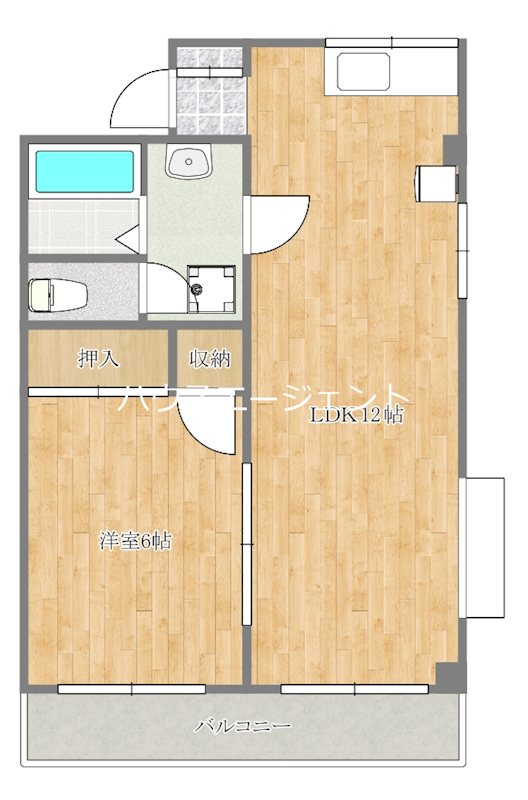 シャトレーゼヒコタ 間取り図