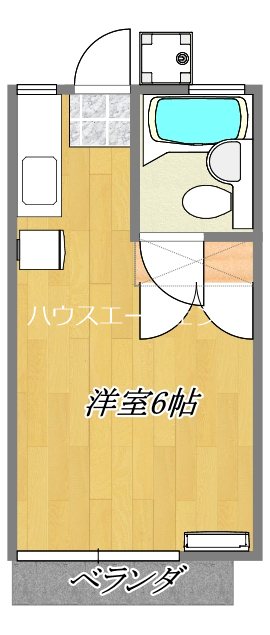 ロゼ６ 623号室 間取り