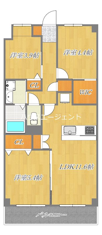 PARK MODERN西葛西 505号室 間取り