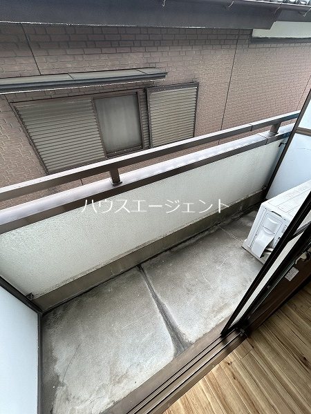 清水マンション ベランダ