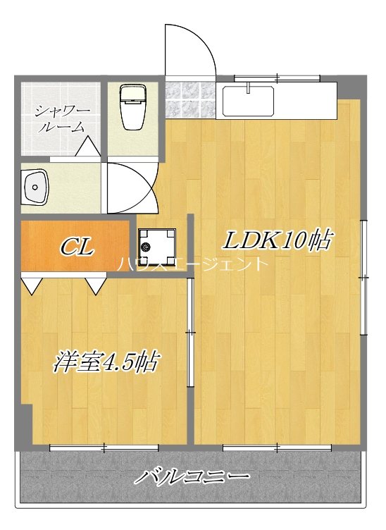 第２田中マンション 間取り図