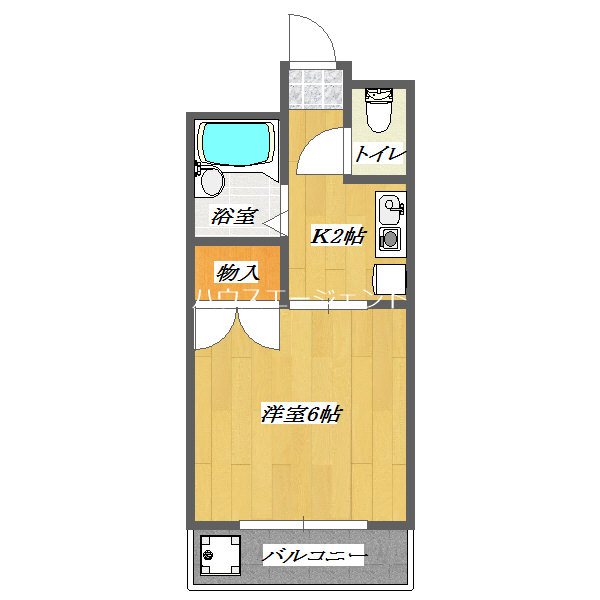 第２三和ビル 101号室 間取り