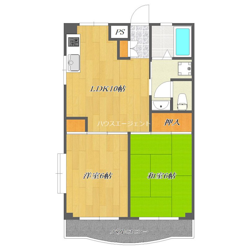 アメニティビラ 301号室 間取り