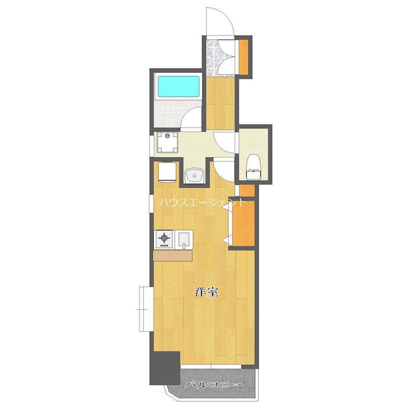 エクセル葛西 601号室 間取り