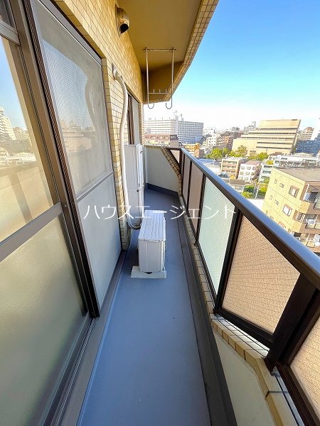 ツイン・コートE ベランダ