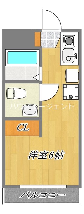 モア５ 526号室 間取り