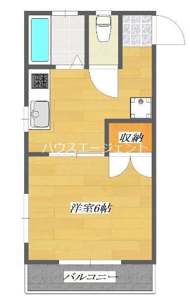 エースハイツ 間取り図