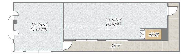 光ビル 202号室 間取り