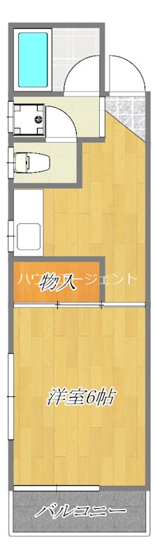 ヴェールハイツ 206号室 間取り