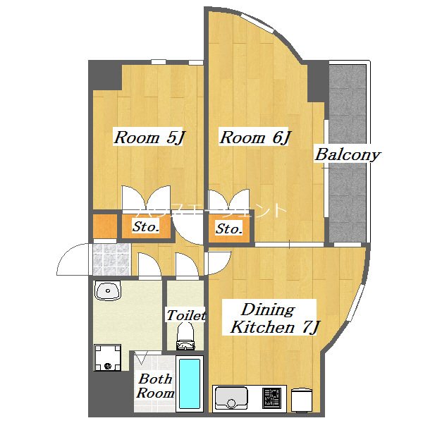 メゾン・ド・リプレット 間取り図