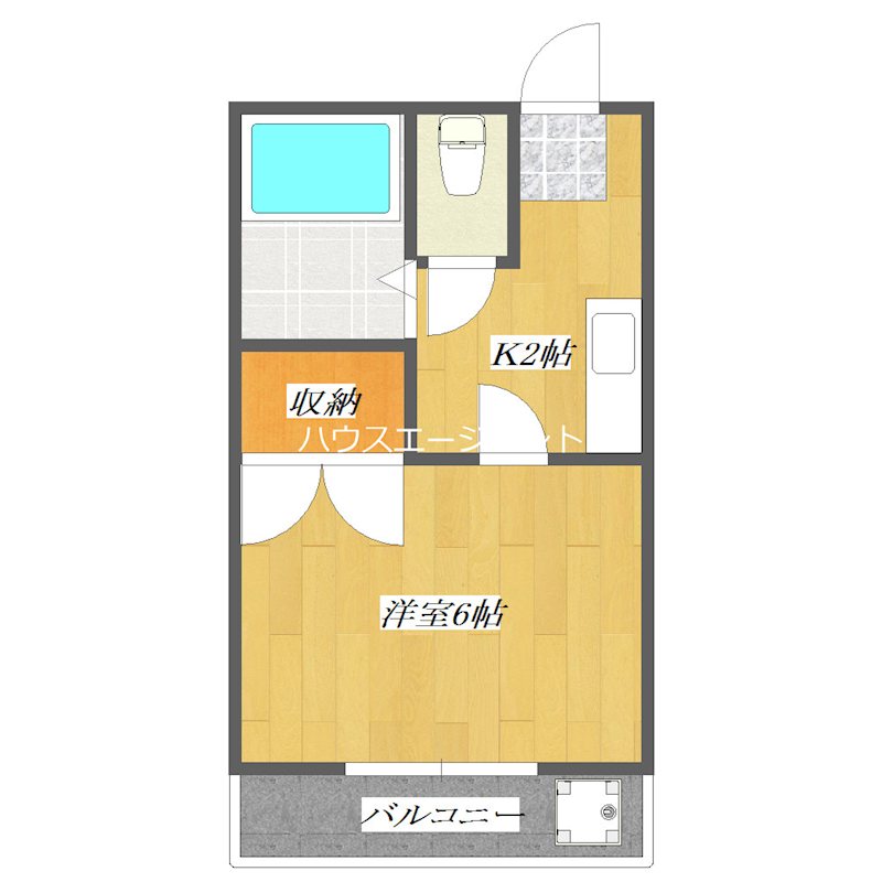 マキコーポ 間取り図