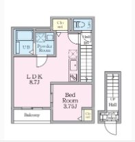 エトワールヴァリ　プレリュード 間取り図